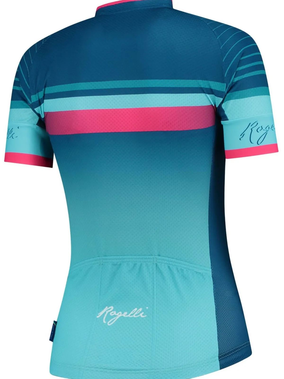 Rogelli Łyżworolki | Wszystkie Produkty<BardzolekkadamskakoszulkakolarskaIMPRESSzkrótkimrękawem,niebiesko-różowa