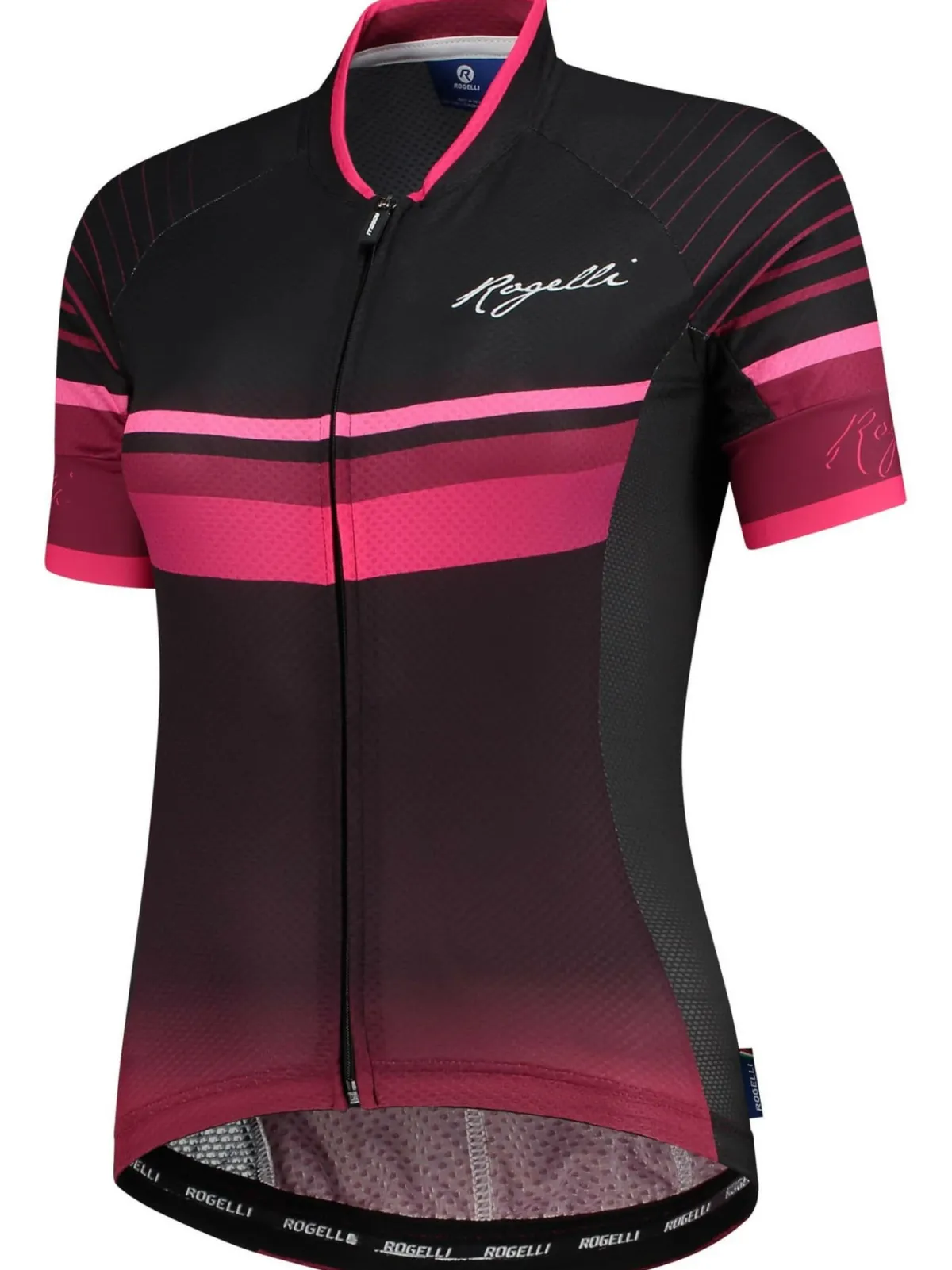 Rogelli Łyżworolki | Wszystkie Produkty<BardzolekkadamskakoszulkakolarskaIMPRESSzkrótkimrękawem,purpurowo-różowa