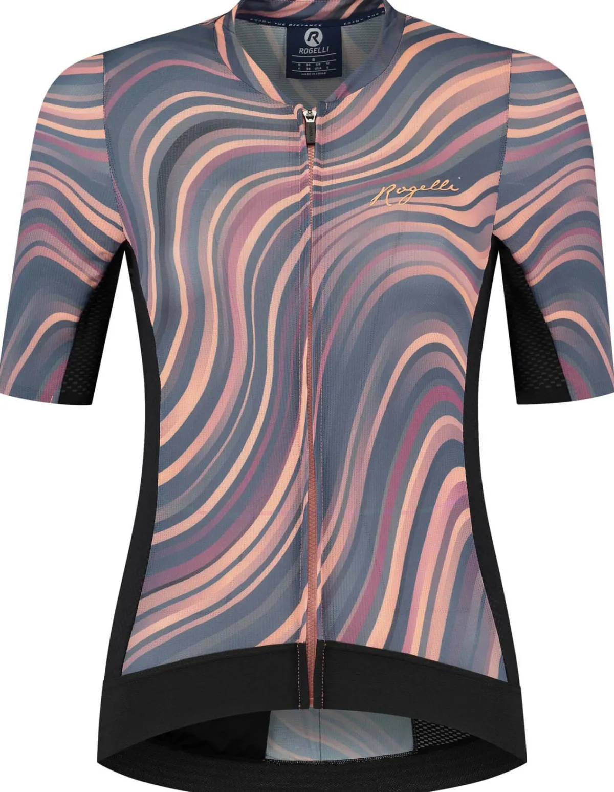 Rogelli Łyżworolki | Wszystkie Produkty<DamskakoszulkakolarskaLYNNzkrótkimrekawem,szaro-koralowa