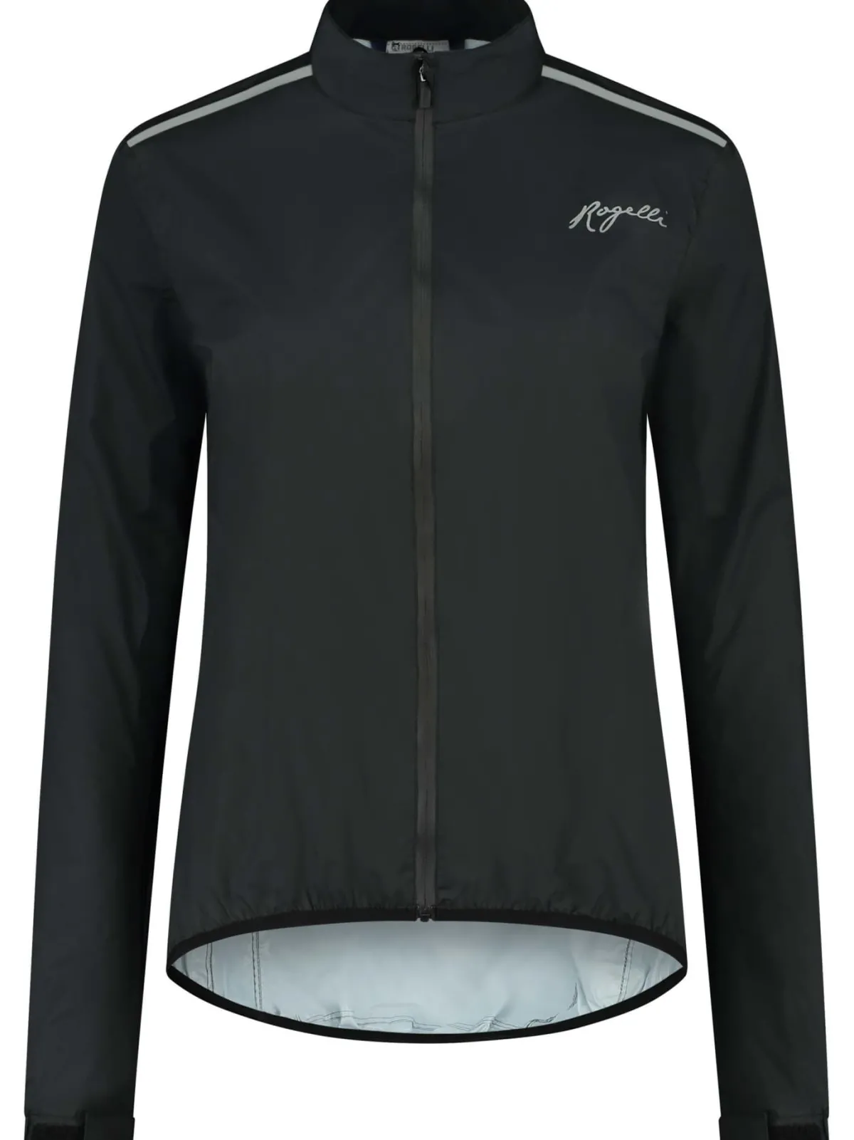 Rogelli Łyżworolki | Wszystkie Produkty<Damskakurtkaprzeciwdeszczowanarowerzpodklejanymiszwami,czarna