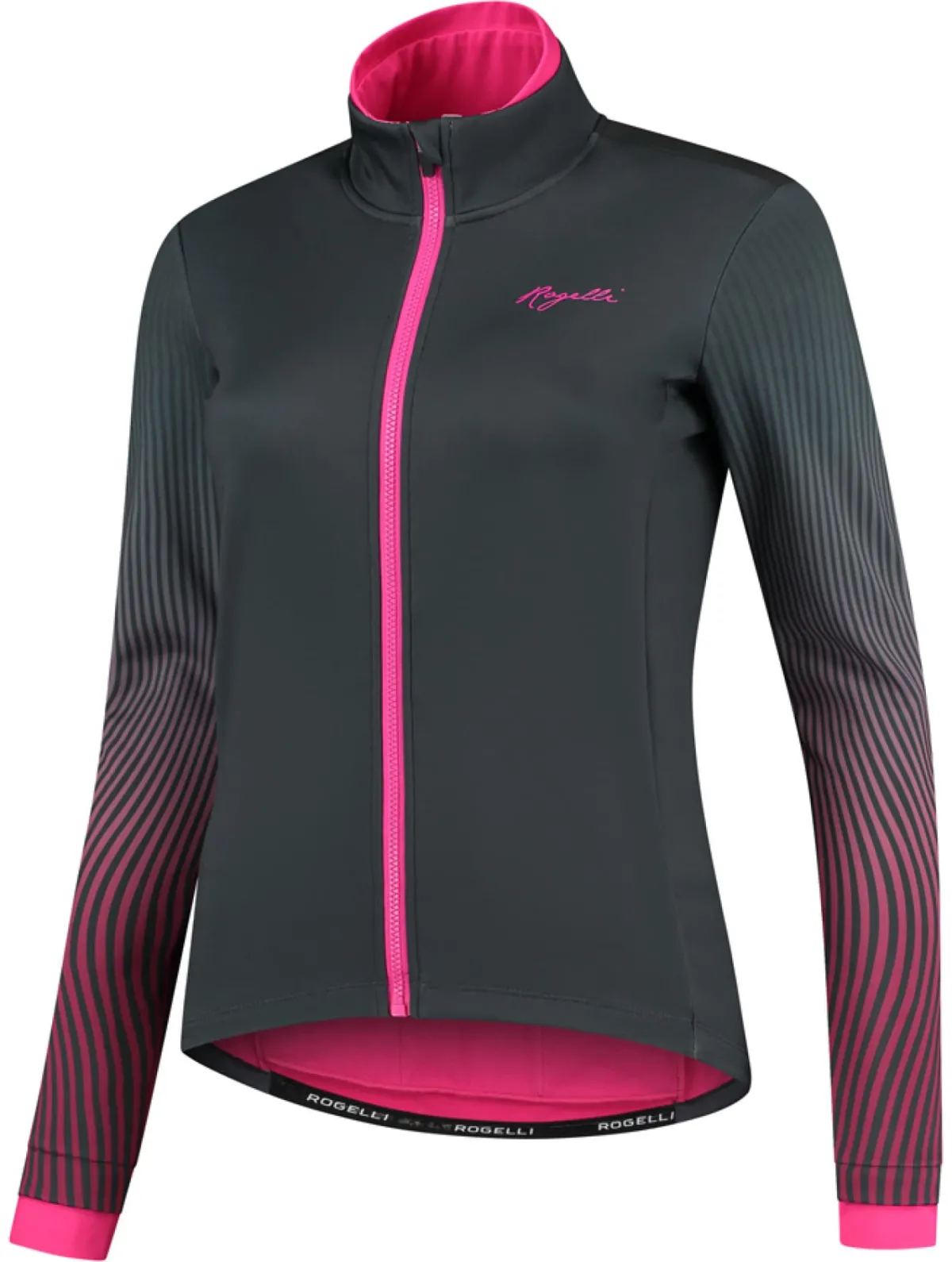 Rogelli Łyżworolki | Wszystkie Produkty<DamskakurtkasportowaVIVIDzoddychającymiplecami,szaro-różowa