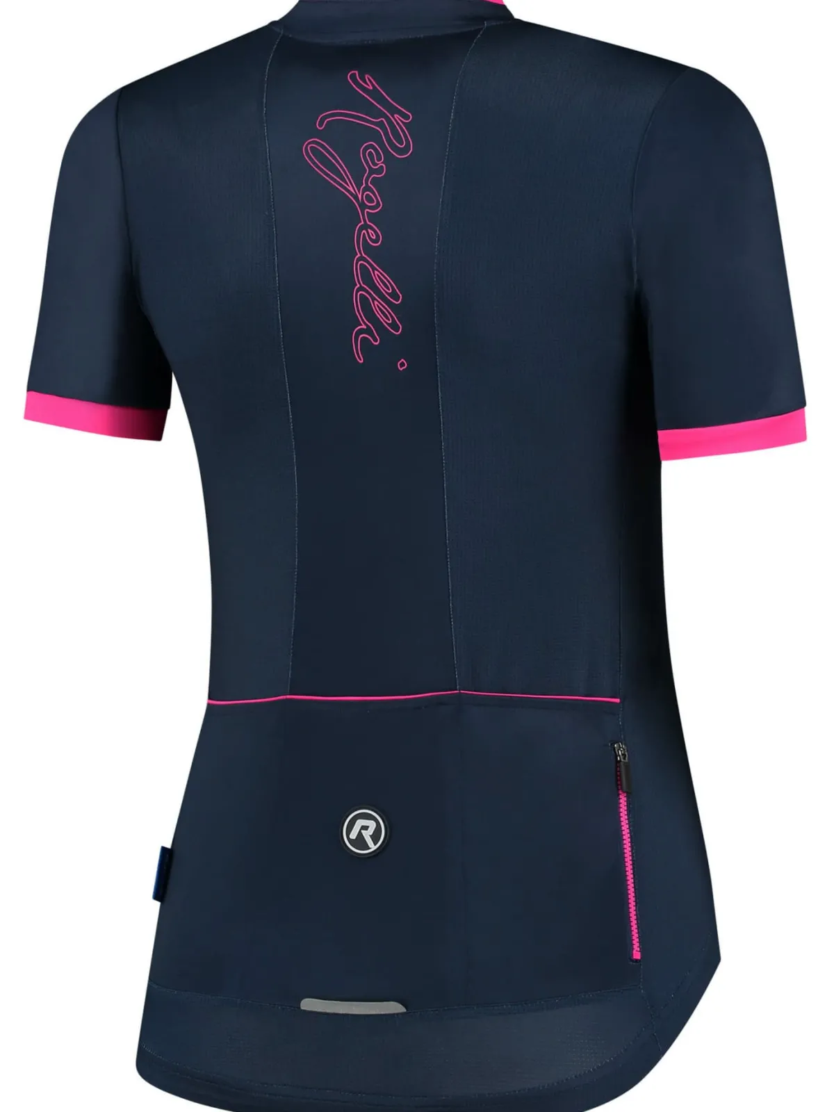 Rogelli Łyżworolki | Wszystkie Produkty<DamskaoddychającakoszulkakolarskaESSENTIALzkrótkimrękawem,niebiesko-różowa