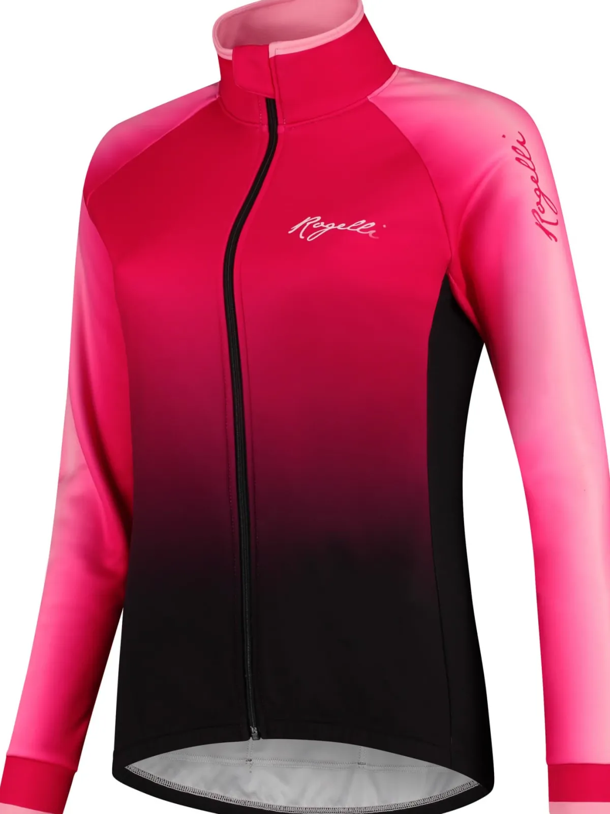 Rogelli Łyżworolki | Wszystkie Produkty<DamskasoftshellowakurtarowerowaGLOWzoddychającymiplecamiirękawami,różowo-czarna