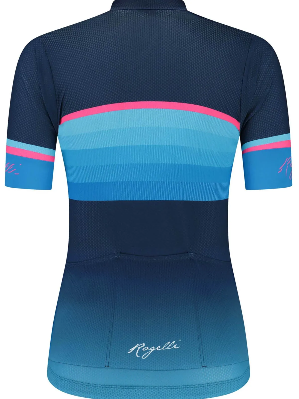 Rogelli Łyżworolki | Wszystkie Produkty<DamskaultralekkakoszulkakolarskaIMPRESSIIzkrótkimirękawami,niebiesko-różowa