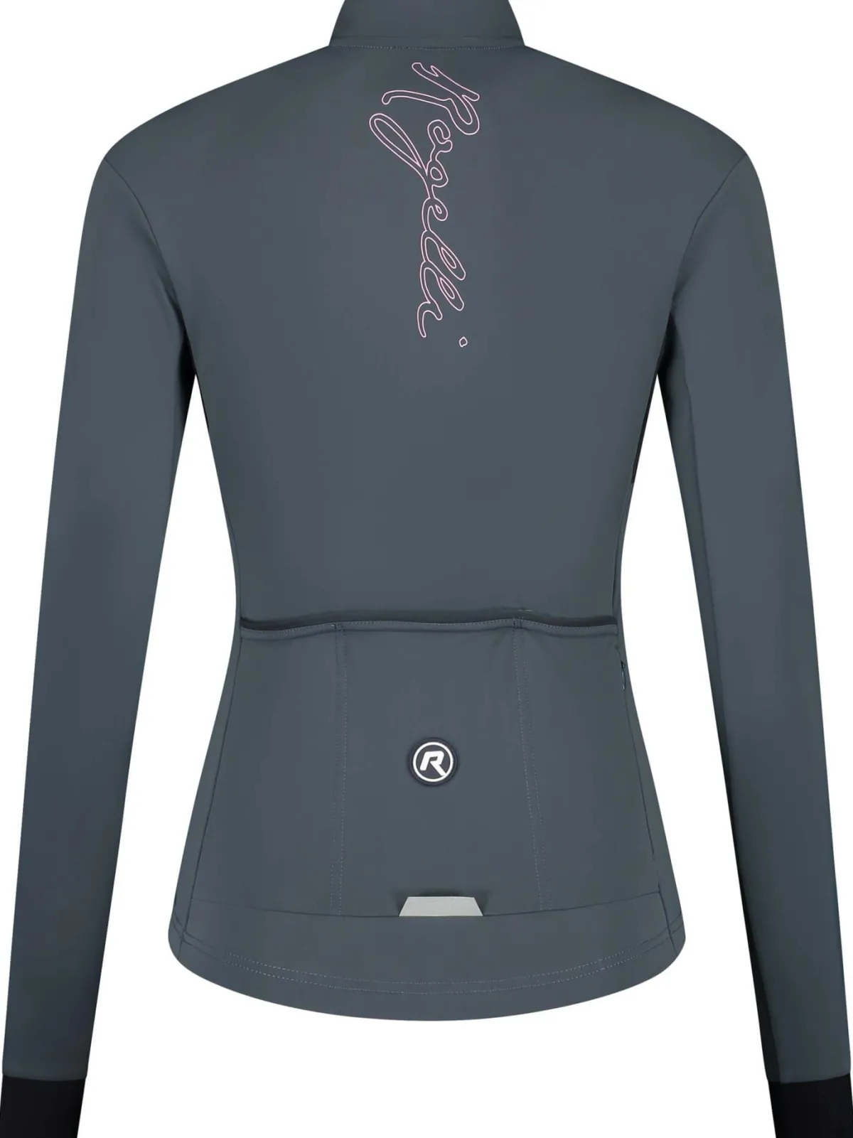 Rogelli Łyżworolki | Wszystkie Produkty<DamskawydajnakoszulkarowerowaDISTANCEDWRzdługimrękawem,szaro-różowa