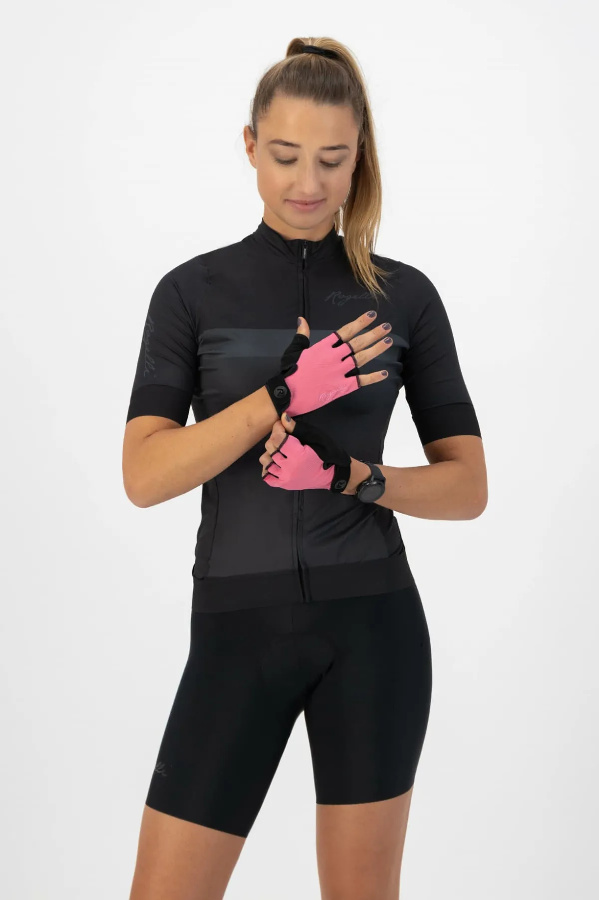 Rogelli Łyżworolki | Wszystkie Produkty<DamskierękawiczkiroweroweCORE,różowe