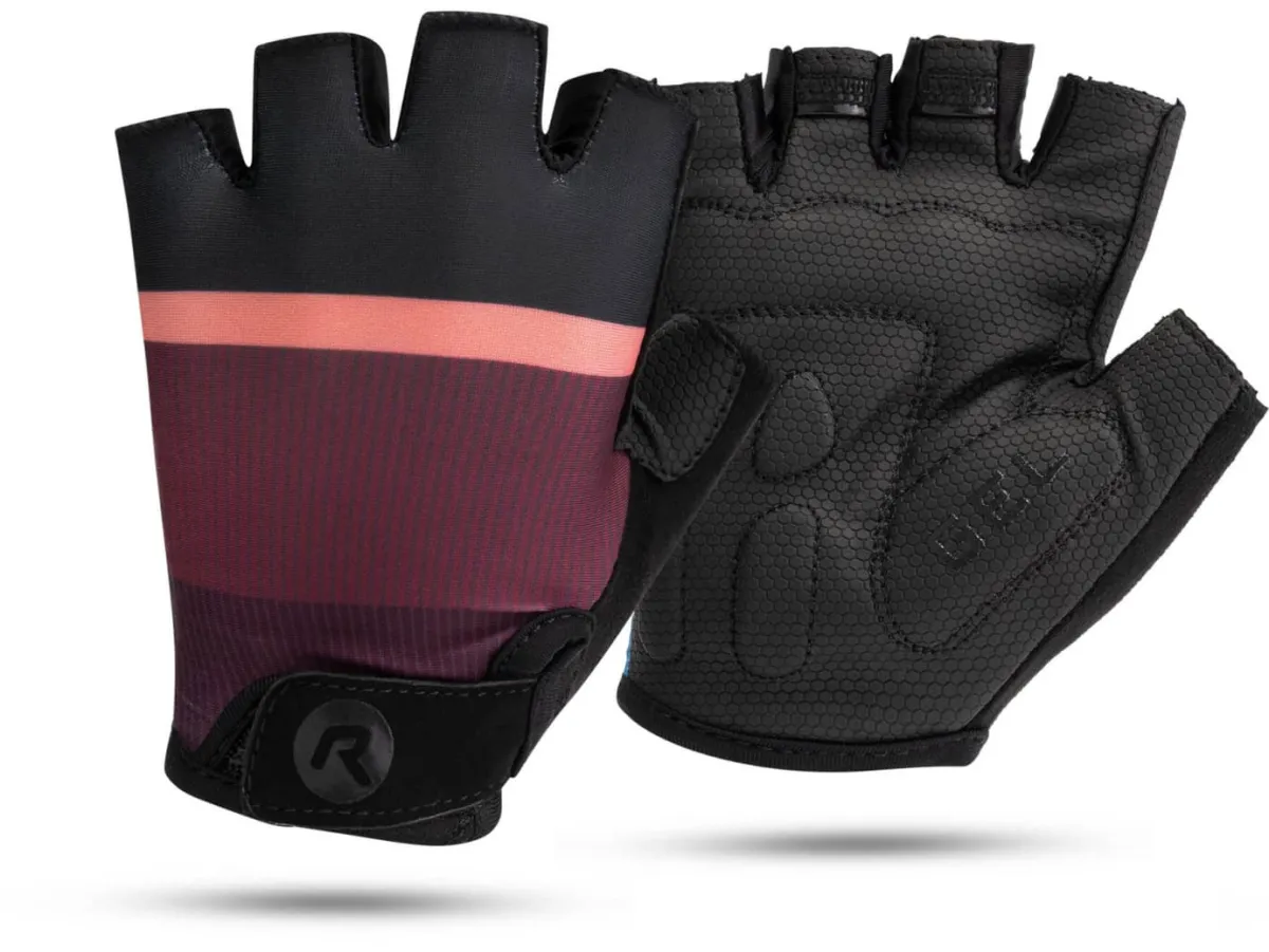 Rogelli Łyżworolki | Wszystkie Produkty<DamskierękawiczkiroweroweIMPRESSII,winno-koralowe