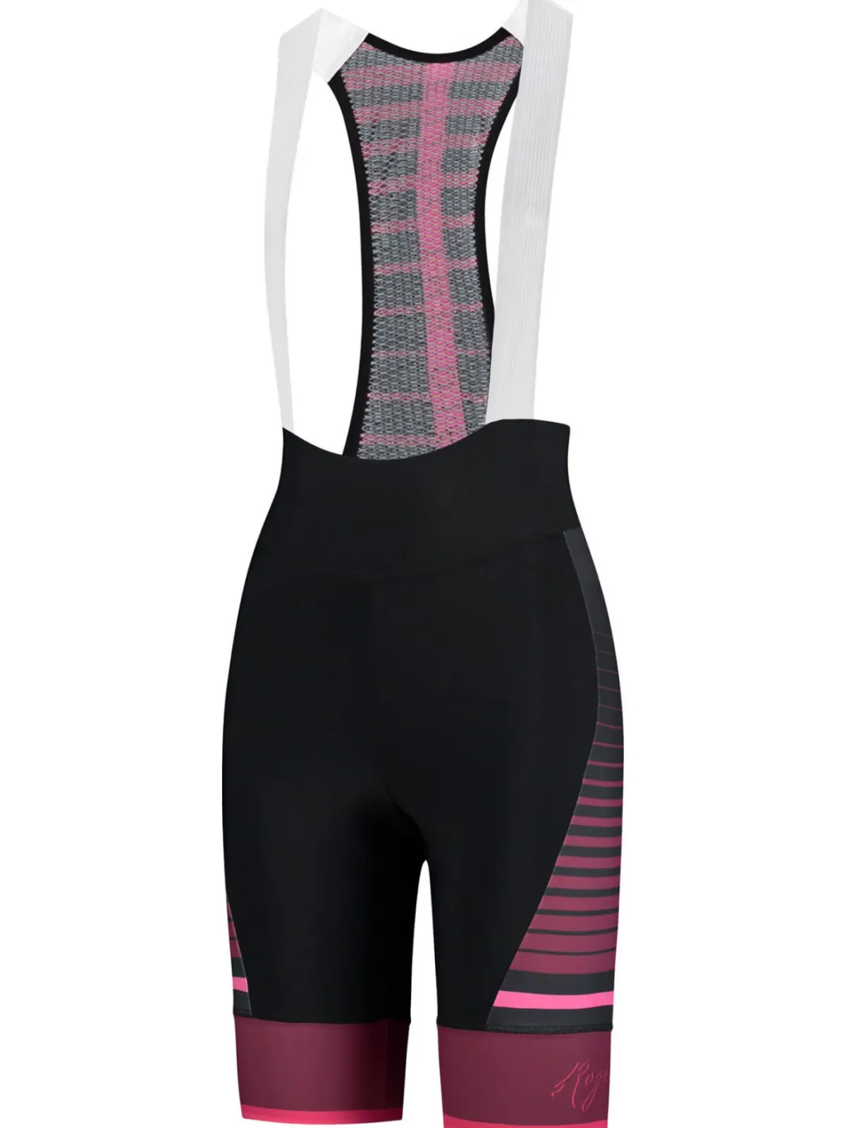 Rogelli Łyżworolki | Wszystkie Produkty<DamskiespodenkinarowerIMPRESSzwkładkążelową,czarno-purpurowo-różowe