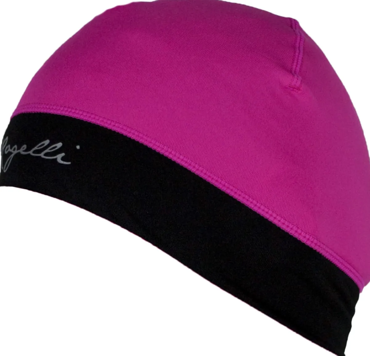 Rogelli Łyżworolki | Wszystkie Produkty<ElastycznaczapkazotworemnawłosyMAXIE,różowo-czarnaodblaskowa