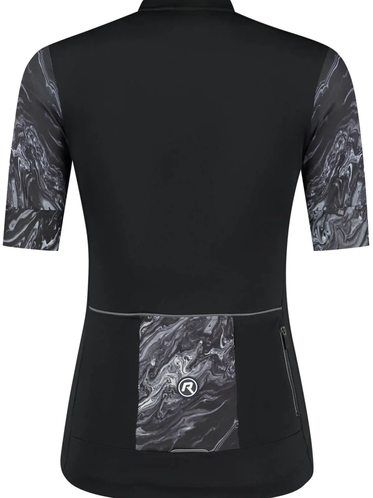 Rogelli Łyżworolki | Wszystkie Produkty<EleganckadamskakoszulkakolarskaLIQUIDzkrótkimirękawami,czarno-szara