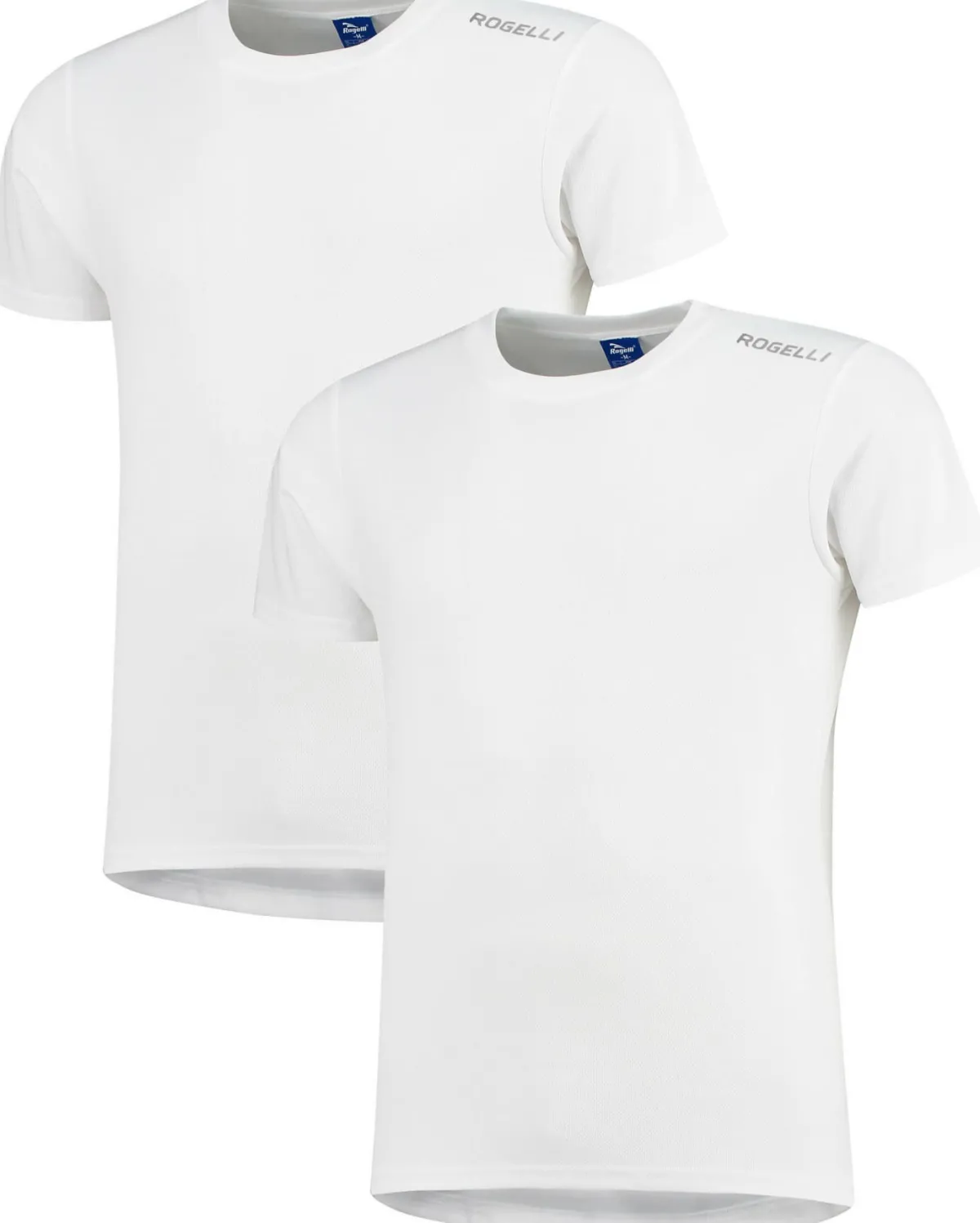 Rogelli Sporty Halowe | Lekkoatletyka<FunkcjonalnekoszulkiPROMOTION-2szt.różnerozmiary,białe