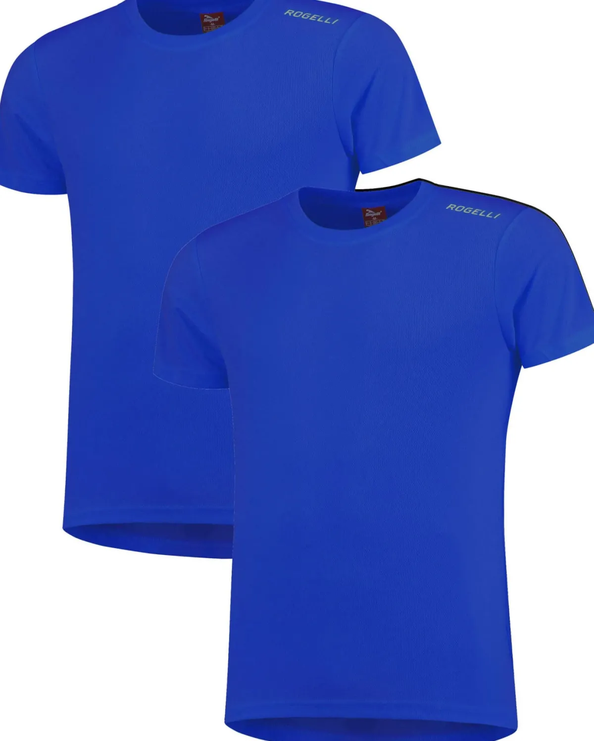 Rogelli Sporty Halowe | Lekkoatletyka<FunkcjonalnekoszulkiPROMOTION-2szt.różnerozmiary,niebieskie