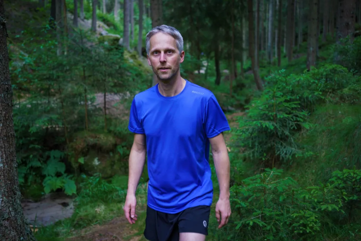 Rogelli Sporty Halowe | Lekkoatletyka<FunkcjonalnekoszulkiPROMOTION-2szt.różnerozmiary,niebieskie