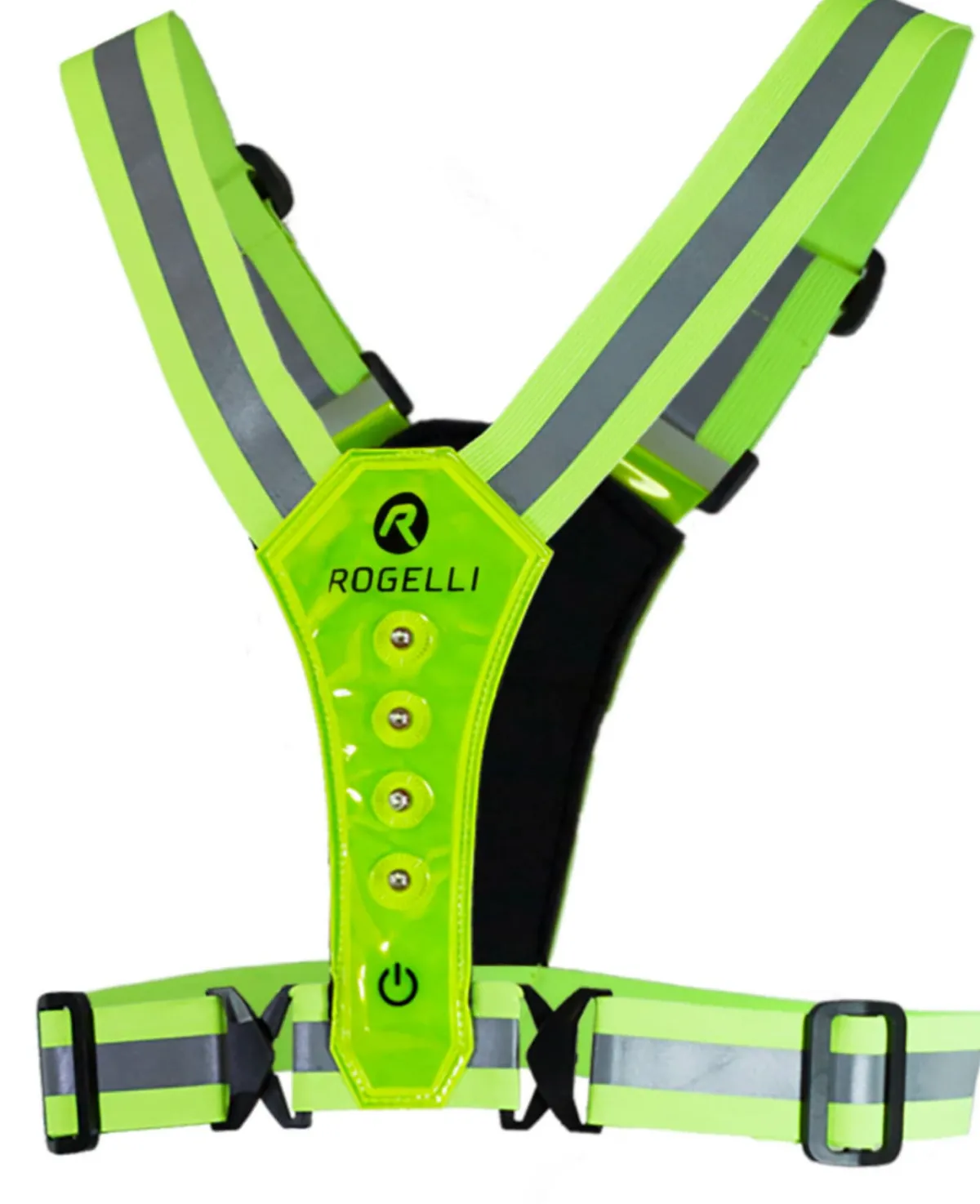 Rogelli Łyżworolki | Wszystkie Produkty<KamizelkaodblaskowazdiodamiLED,żółtaodblaskowa