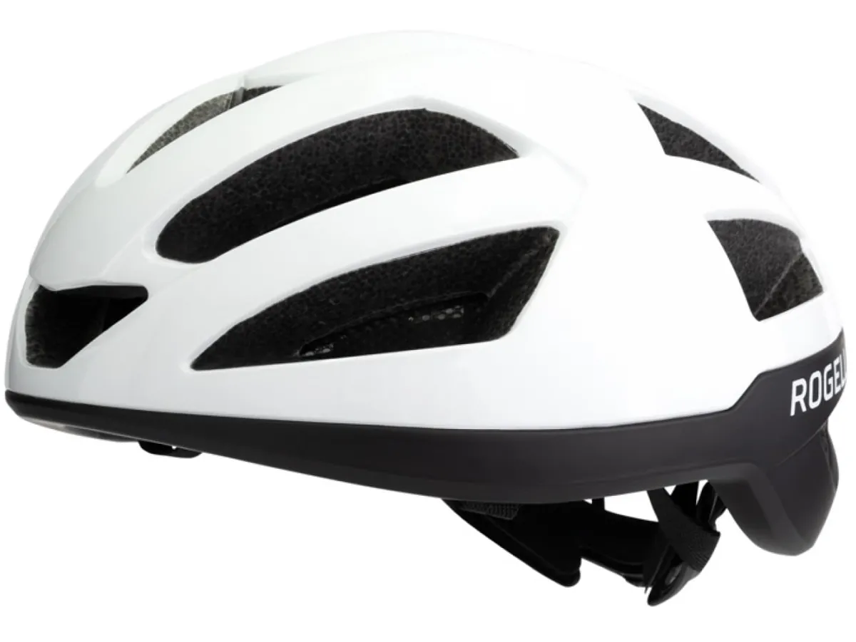 Rogelli Łyżworolki | Wszystkie Produkty<KaskrowerowyPUNCTAzbłyszczącąpowierzchnią,czarno-biały