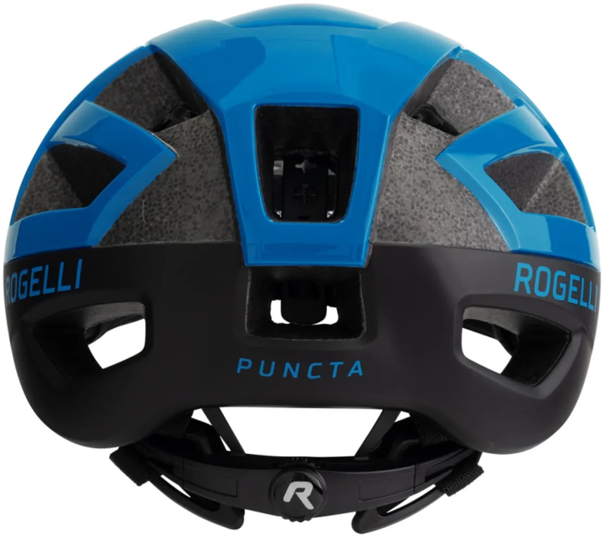 Rogelli Łyżworolki | Wszystkie Produkty<KaskrowerowyPUNCTAzbłyszczącąpowierzchnią,czarno-niebieski