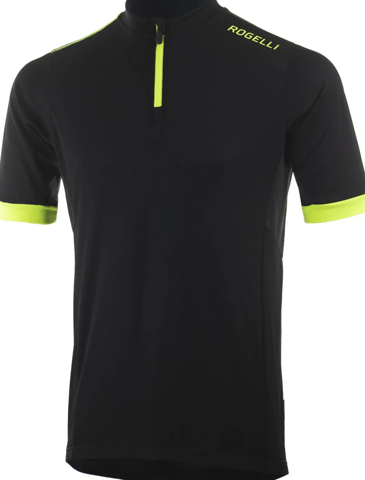Rogelli Łyżworolki | Wszystkie Produkty<KoszulkakolarskaCOREzluźniejszymkrojem,czarna-żółtaodblaskowa