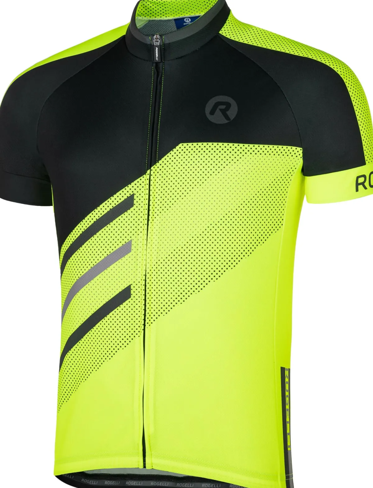 Rogelli Łyżworolki | Wszystkie Produkty<KoszulkakolarskaTEAM2.0zkrótkimrękawem,odblaskowożółto-czarna