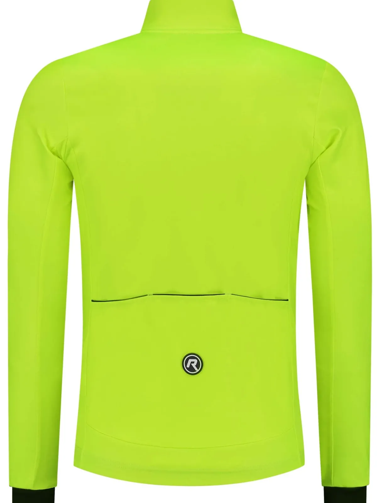 Rogelli Kolarstwo | DUŻE Rozmiary<KoszulkarowerowaCOREzoddychającymibokamiidługimrękawem,odblaskowożółto-czarna