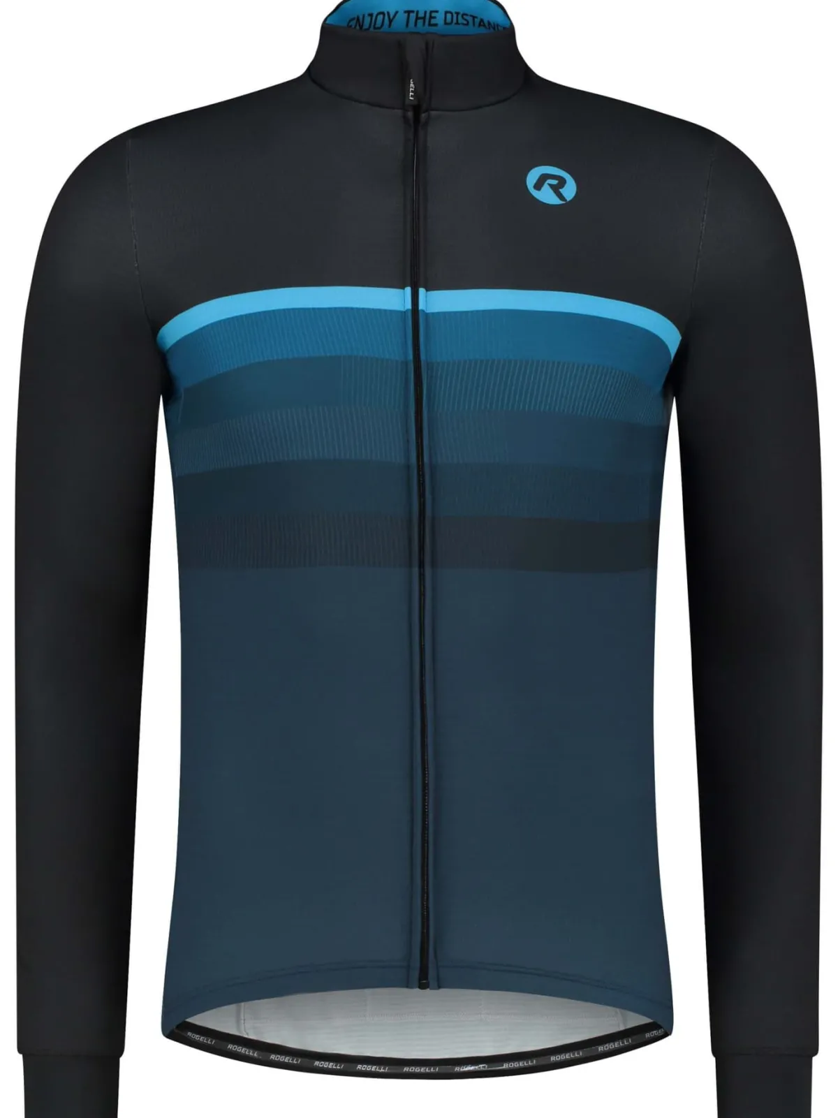 Rogelli Łyżworolki | Wszystkie Produkty<KoszulkarowerowaHEROIIzdługimrękawem,czarno-niebieska
