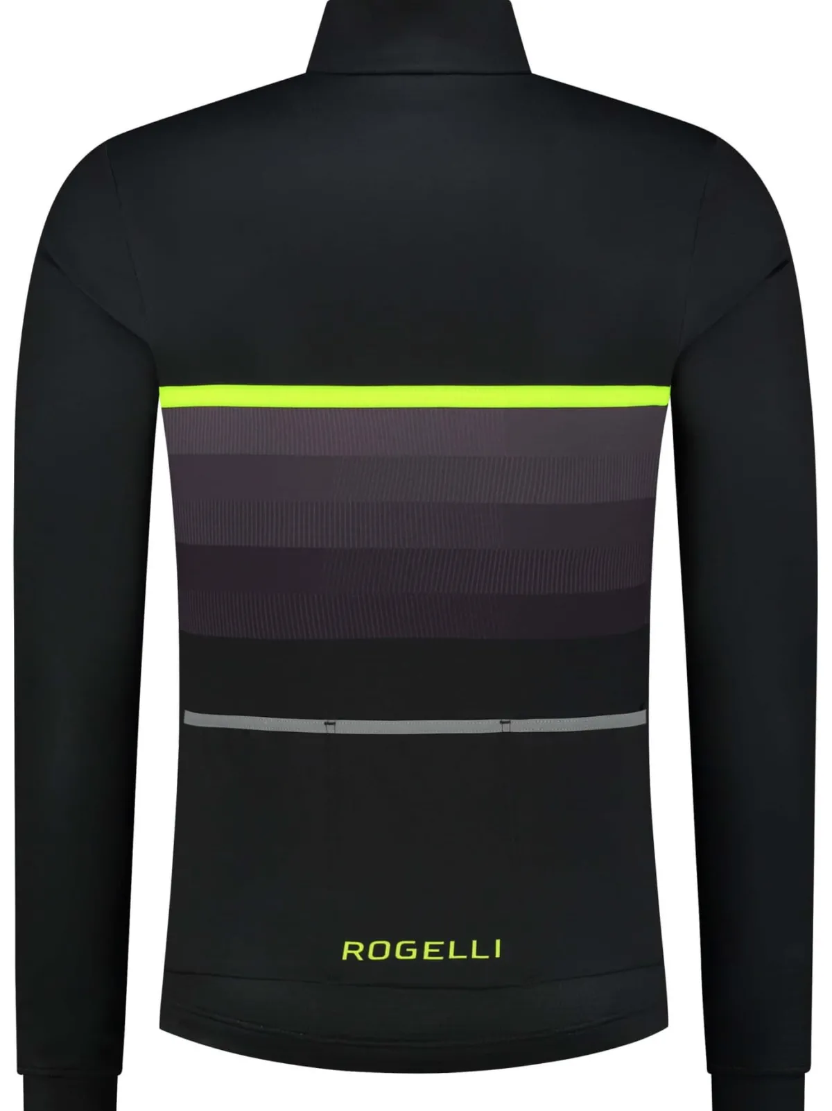 Rogelli Łyżworolki | Wszystkie Produkty<KoszulkarowerowaHEROIIzdługimrękawem,czarno-szaro-odblaskowozółta