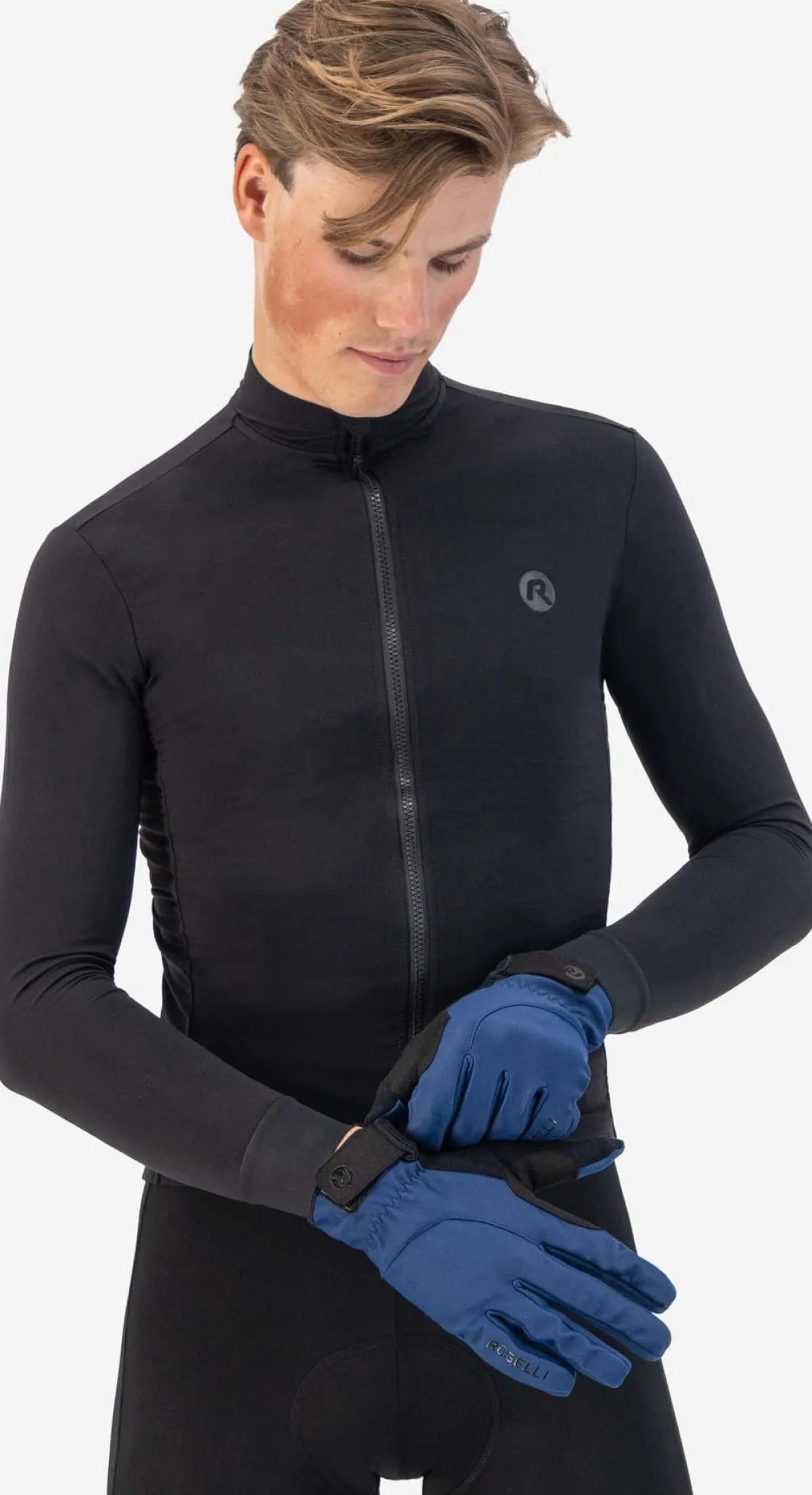 Rogelli Łyżworolki | Wszystkie Produkty<LekkiezimowerękawiczkiroweroweCOREzżelowymipoduszeczkami,ciemnoniebieskie