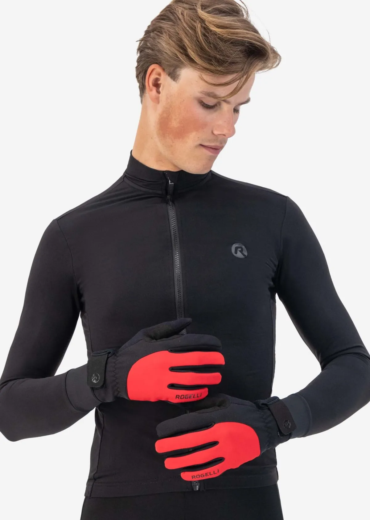 Rogelli Łyżworolki | Wszystkie Produkty<LekkiezimowerękawiczkiroweroweCOREzżelowymipoduszeczkami,czerwone