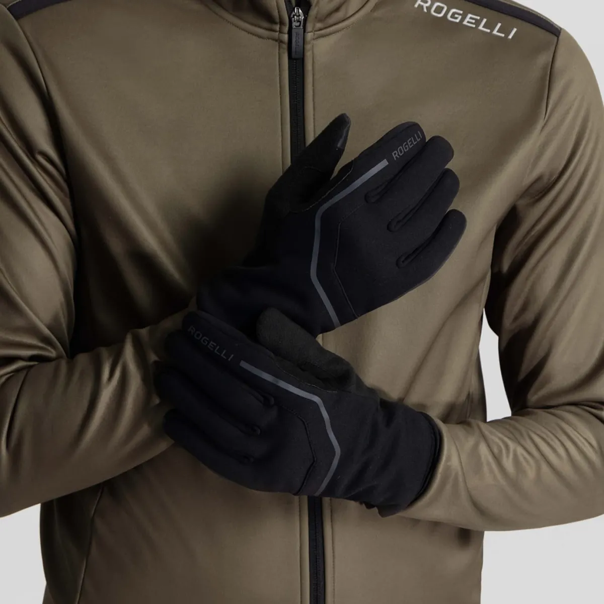 Rogelli Łyżworolki | Wszystkie Produkty<LekkoocieplanerękawiczkiroweroweAPEXzżelowymipoduszkami,czarne