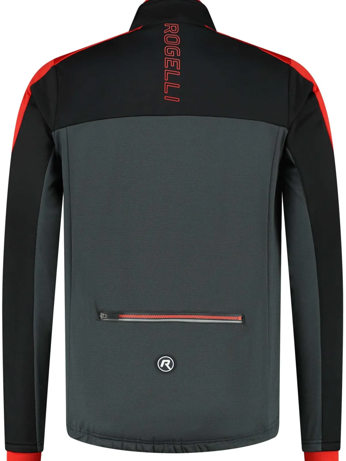 Rogelli Łyżworolki | Wszystkie Produkty<MocnoocieplonakurtkazimowaFREEZE,szaro-czarno-czerwona