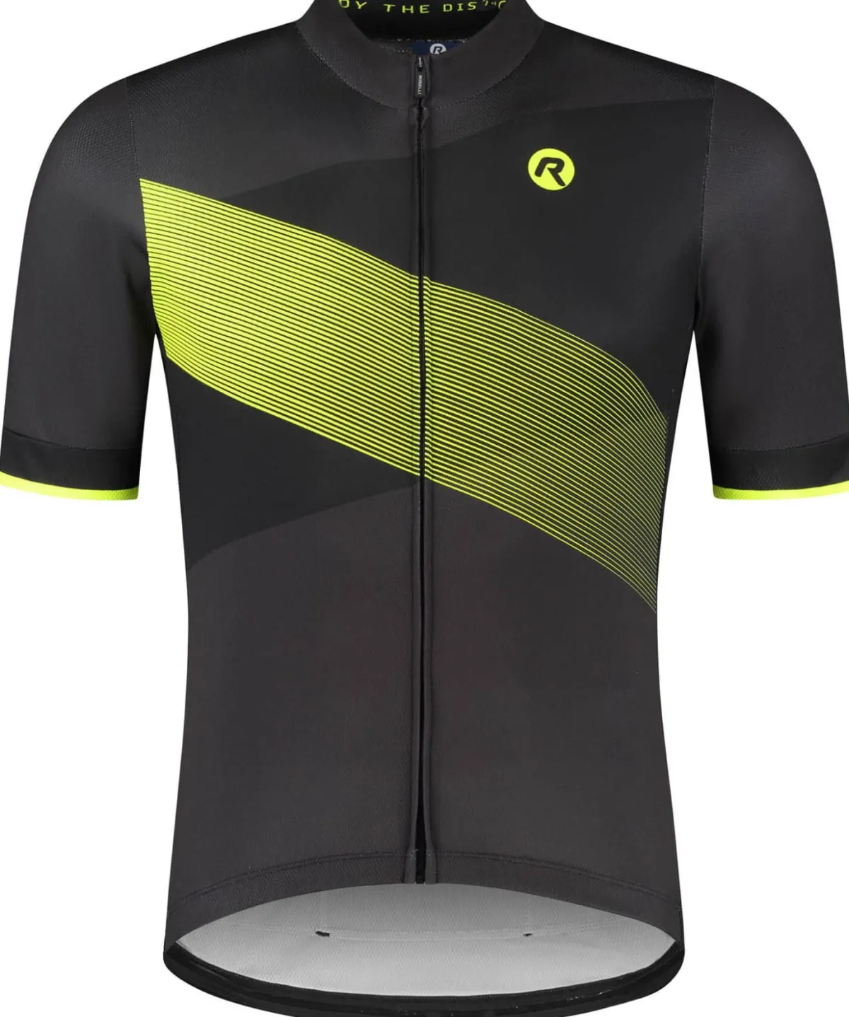 Rogelli Łyżworolki | Wszystkie Produkty<MęskakoszulkarowerowaGROOVEzkrótkimirękawami,czarno-żółtyodblaskowy