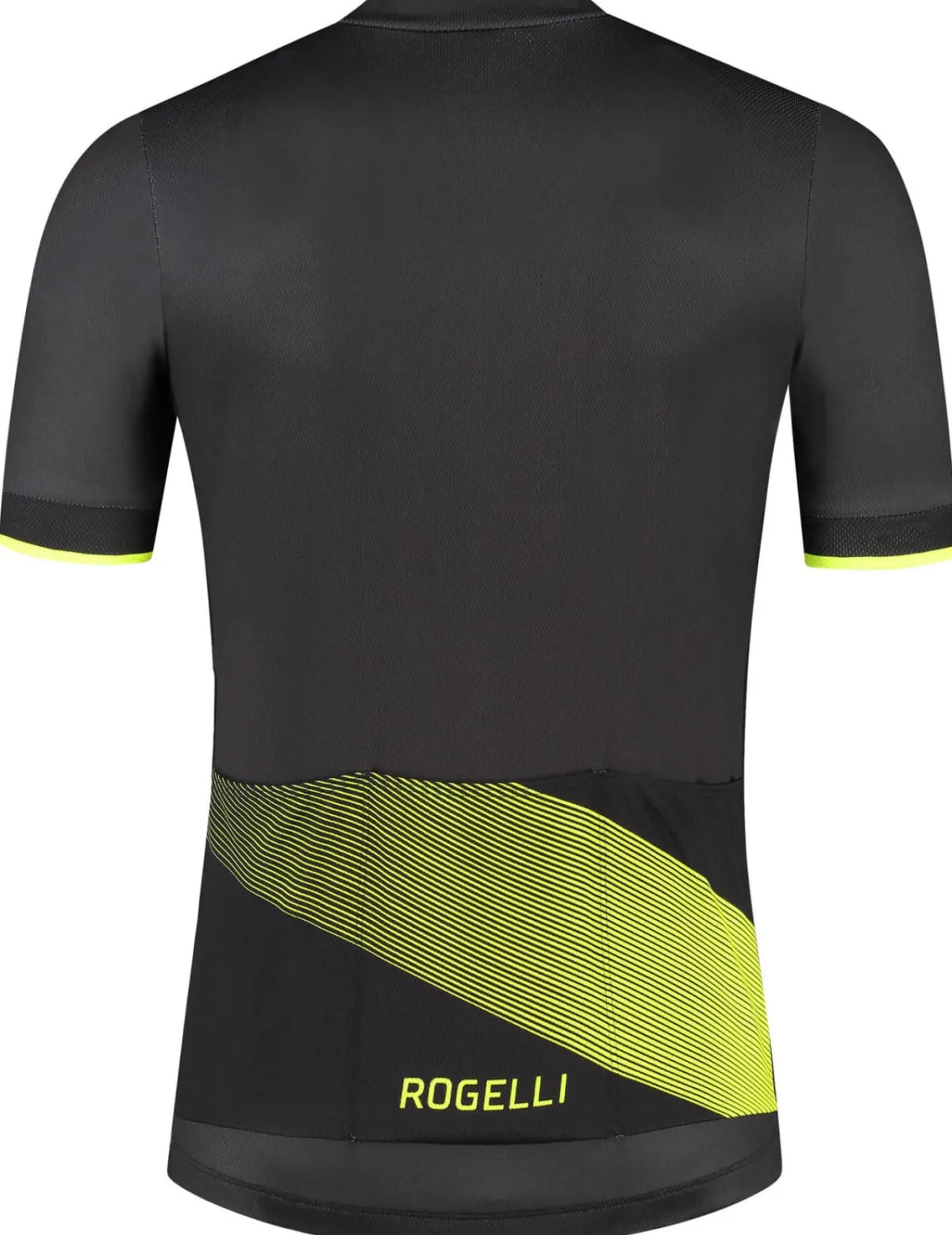 Rogelli Łyżworolki | Wszystkie Produkty<MęskakoszulkarowerowaGROOVEzkrótkimirękawami,czarno-żółtyodblaskowy
