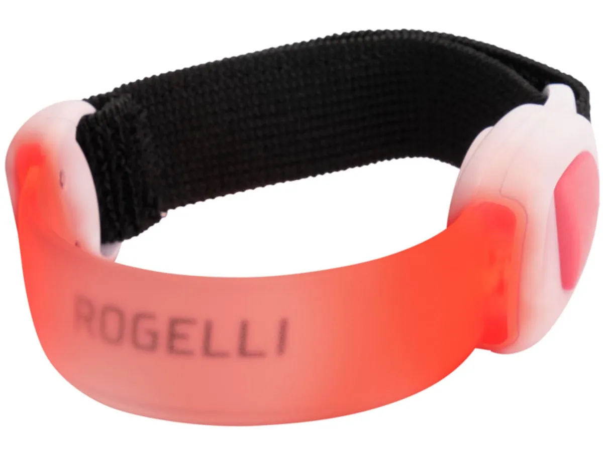 Rogelli Łyżworolki | Wszystkie Produkty<OchronneświatłoNEONLEDARMBANDzregulowanympaskiemnarękę,czerwone