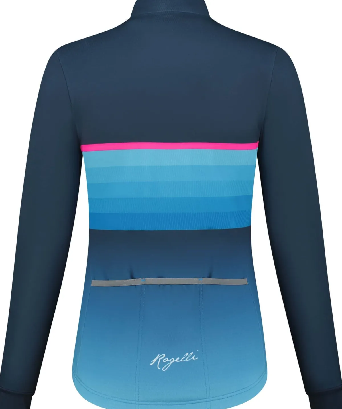 Rogelli Łyżworolki | Wszystkie Produkty<OcieplanadamskabluzarowerowaIMPRESSIIzdługimrękawem,niebiesko-różowa