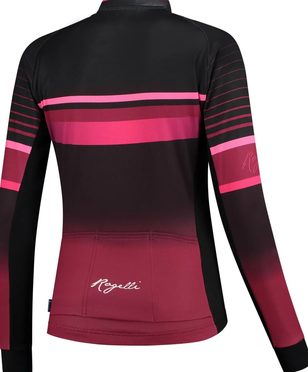 Rogelli Łyżworolki | Wszystkie Produkty<OcieplanadamskabluzarowerowaIMPRESSzdługimrękawem,purpurowo-różowa