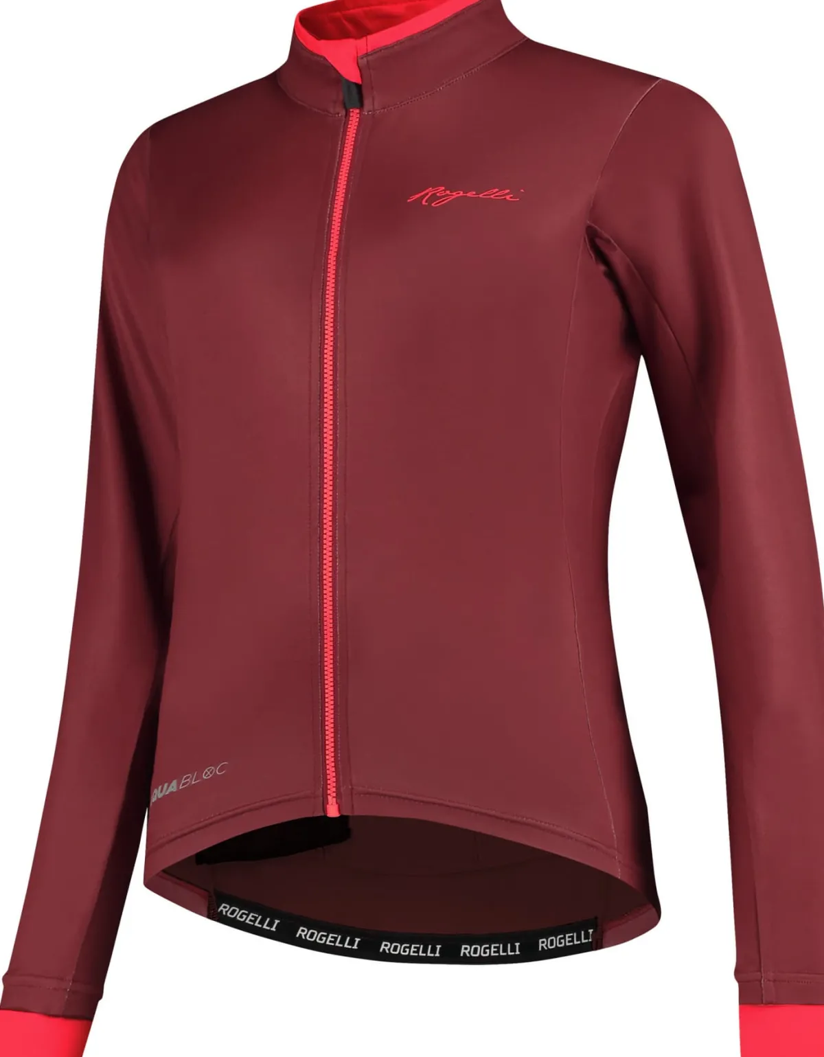 Rogelli Łyżworolki | Wszystkie Produkty<OcieplanadamskakoszulkarowerowaESSENTIALzdługimrękawem,bordowo-koralowa