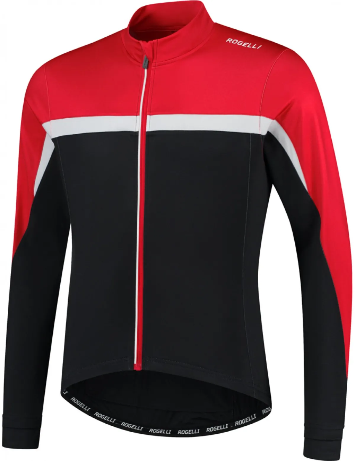 Rogelli Łyżworolki | Wszystkie Produkty<OcieplanakoszulkarowerowaCOURSEzdługimrękawem,czarno-czerwono-biała