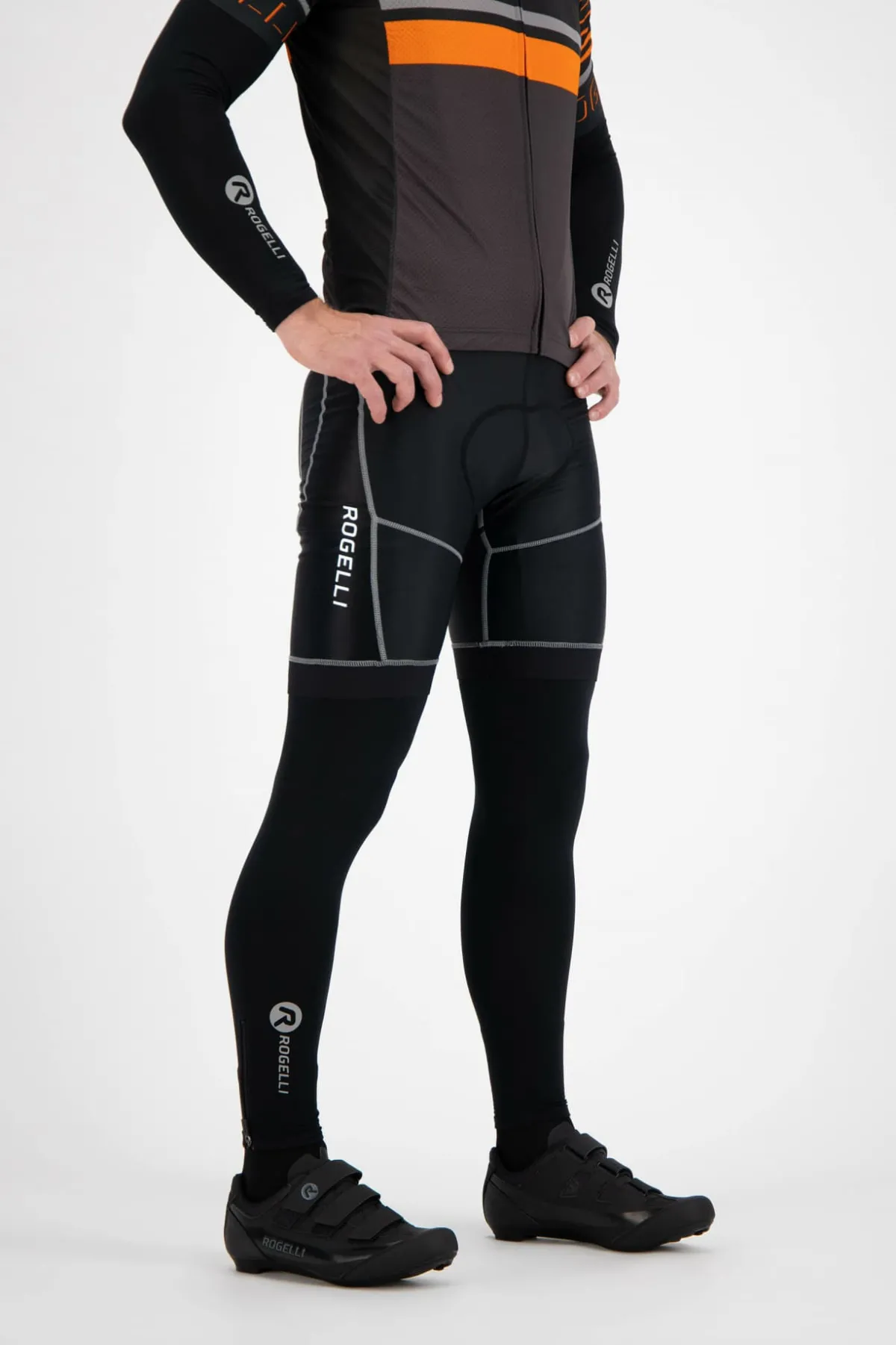 Rogelli Łyżworolki | Wszystkie Produkty<Ocieplanenogawkikolarskie,czarne