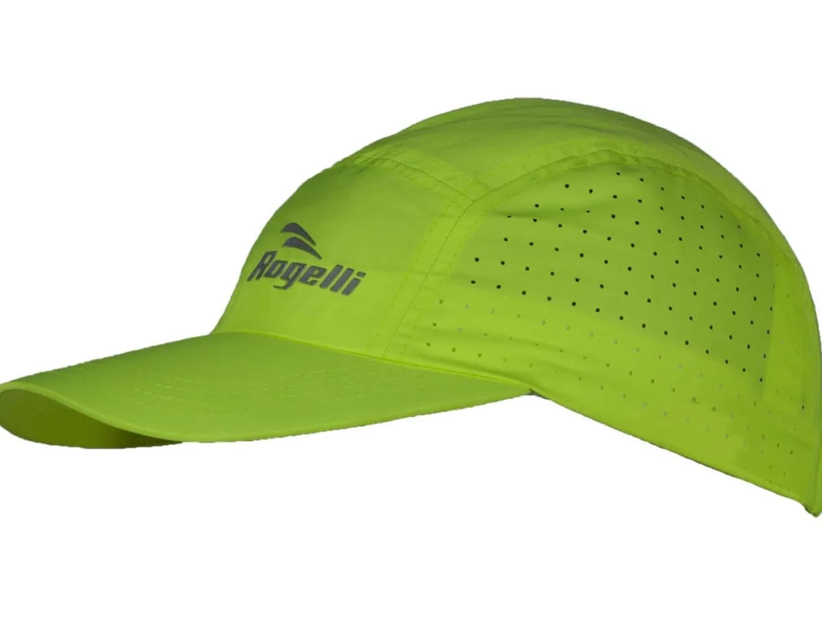 Rogelli Łyżworolki | Wszystkie Produkty<Oddychająca,sportowaczapkazdaszkiemLIBERTY2.0,żółtaodblaskowa