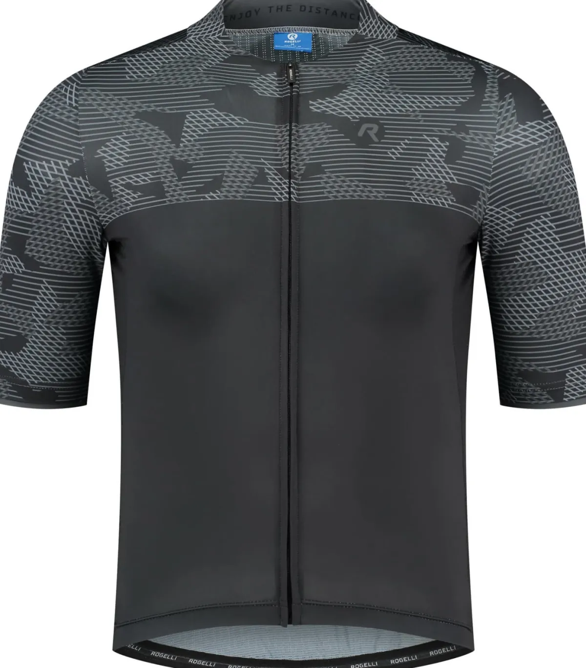 Rogelli Łyżworolki | Wszystkie Produkty<ProfesjonalnakoszulkakolarskaCAMOzkrótkimrękawem,czarno-szara