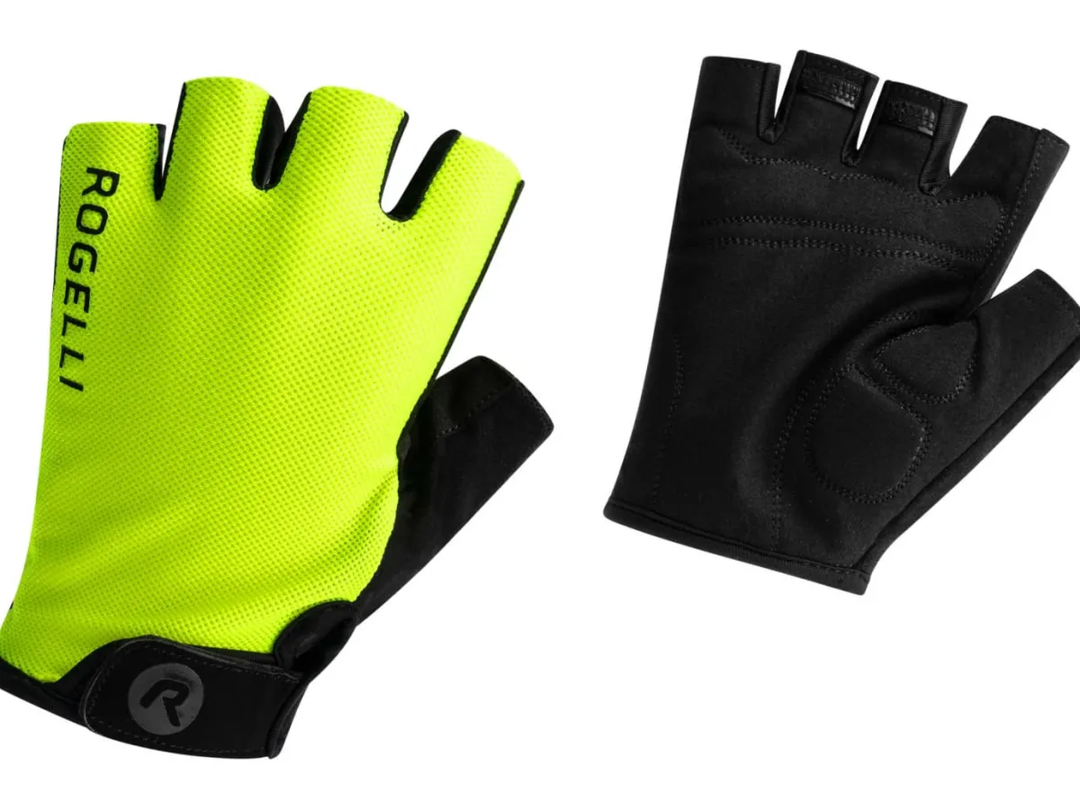 Rogelli Łyżworolki | Wszystkie Produkty<RękawiczkiroweroweCORE,odblaskowożółte