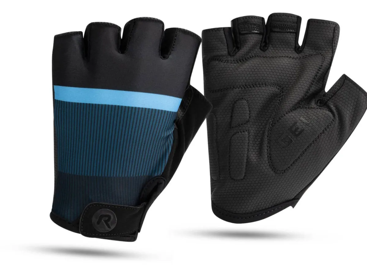 Rogelli Łyżworolki | Wszystkie Produkty<RękawiczkiroweroweHEROII,czarno-niebieskie