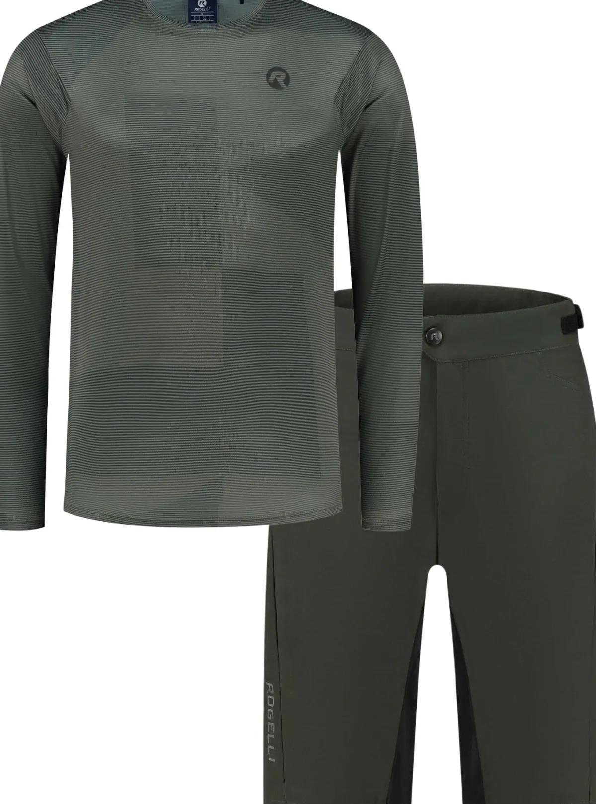 Rogelli Łyżworolki | Wszystkie Produkty<ADVNTRCOREzestawrowerowyoffroadzdługimrękawem,khaki