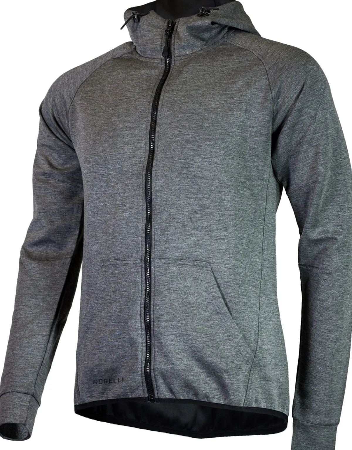 Rogelli Łyżworolki | Wszystkie Produkty<RozpinananacałejdługościfunkcjonalnabluzaTRAININGzkapturem,szara