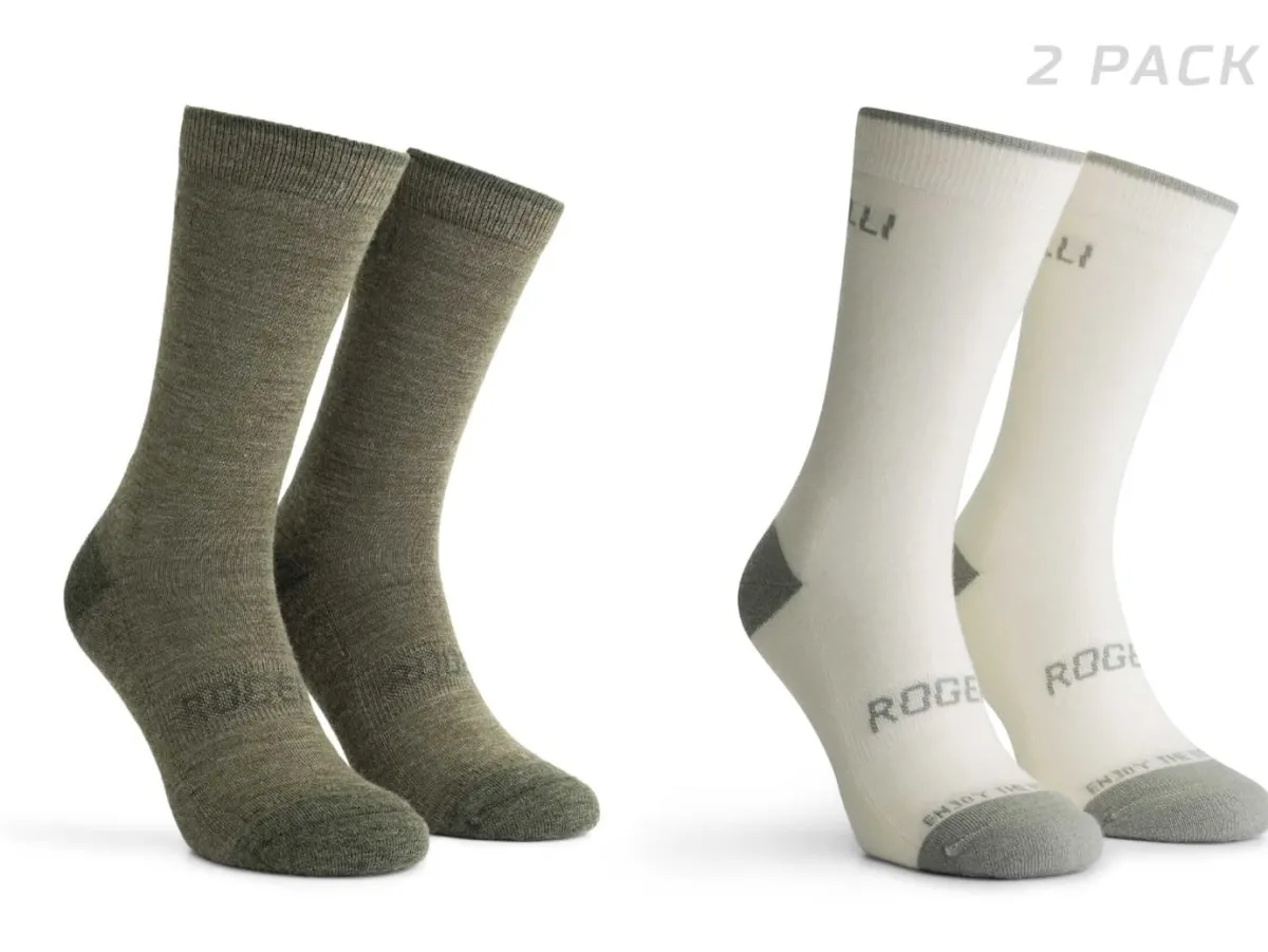 Rogelli Łyżworolki | Wszystkie Produkty<SkarpetyzimoweMERINO-2pary,khaki-szare