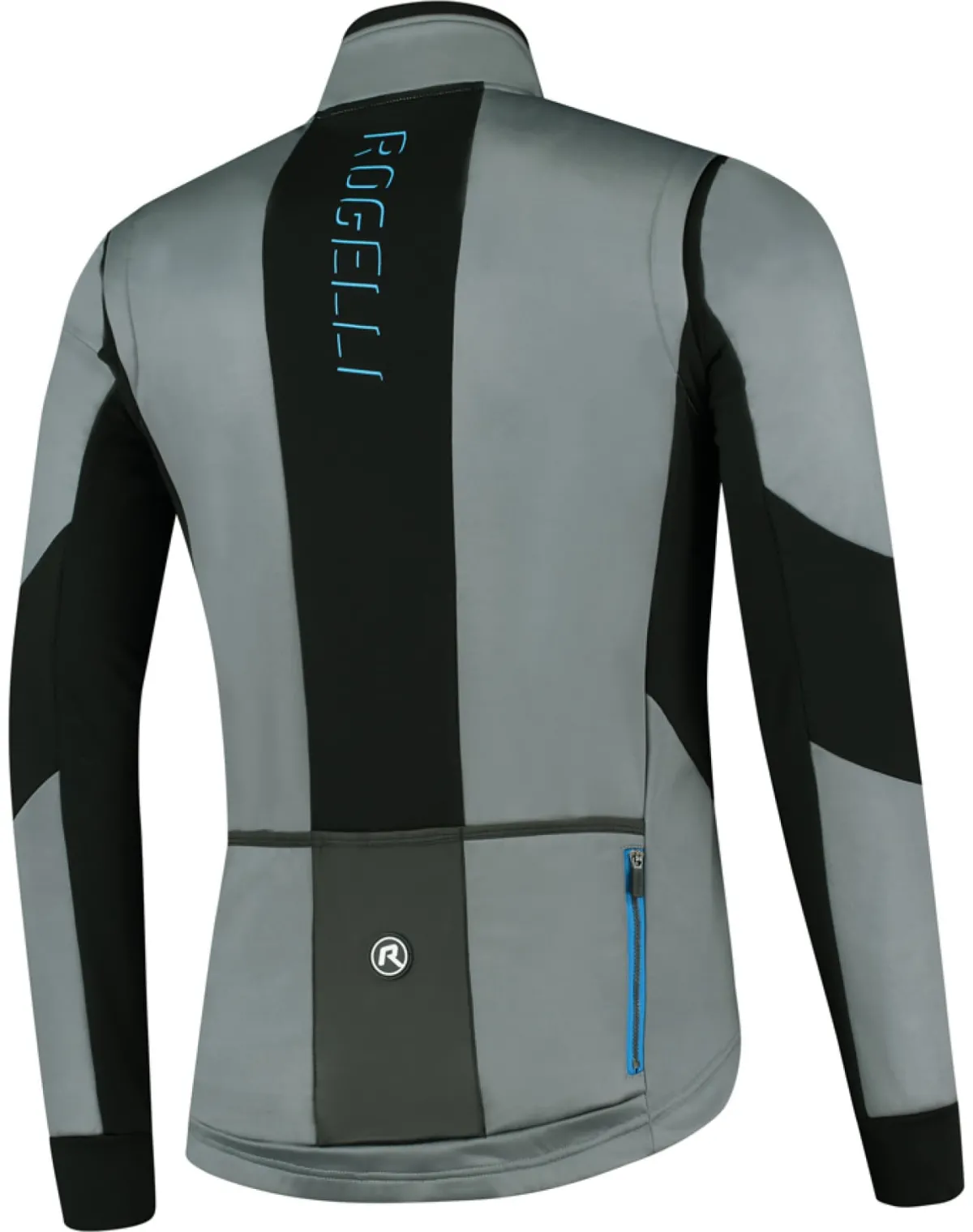 Rogelli Łyżworolki | Wszystkie Produkty<SoftshellowakurtkarowerowaBRAVEzoddychającymipanelami,szaro-czarno-niebieska