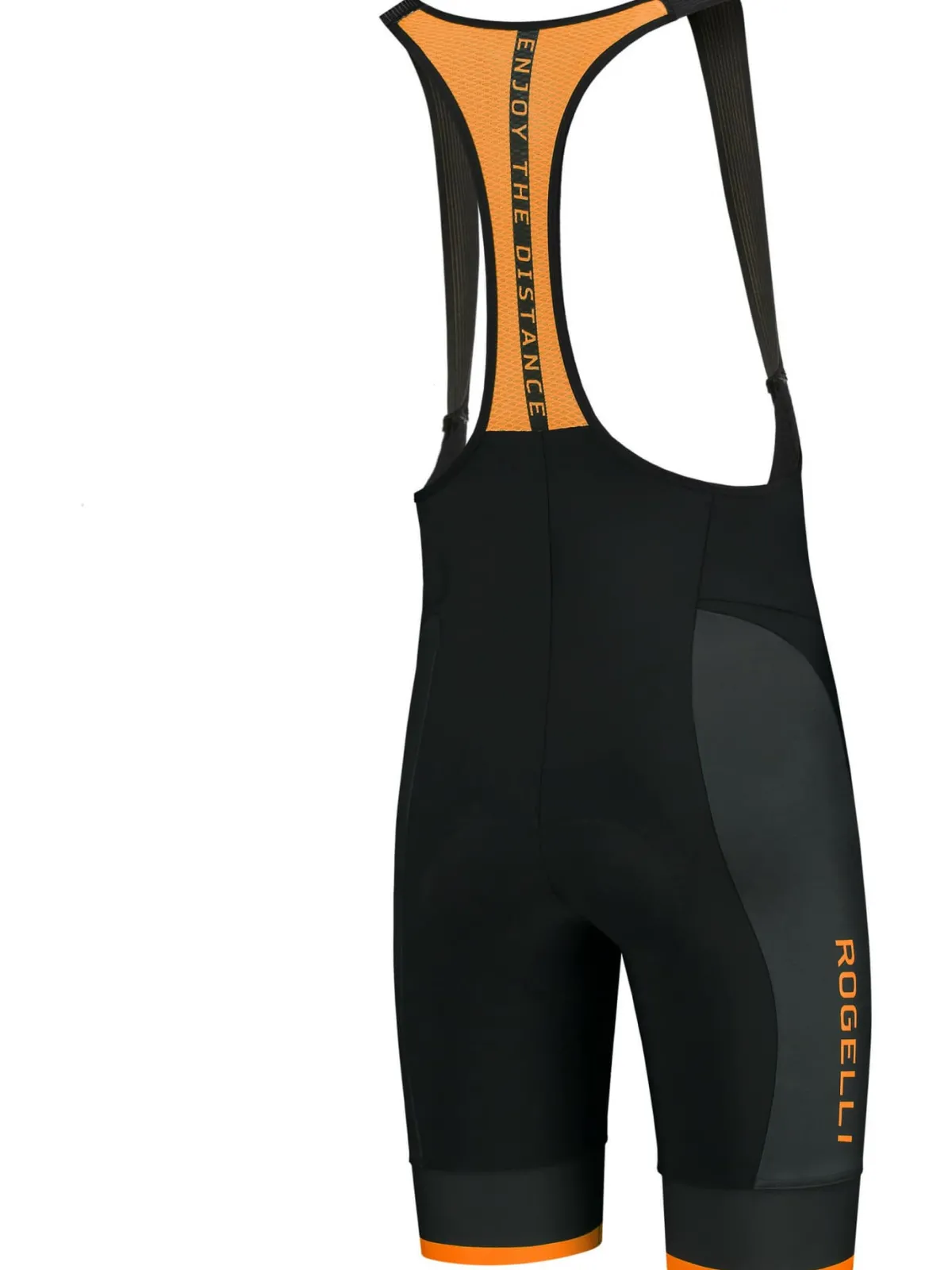 Rogelli Wyprzedaż | Wyprzedaż<SpodenkikolarskieFUSEzwkładkążelową,czarno-szaro-pomarańczowe