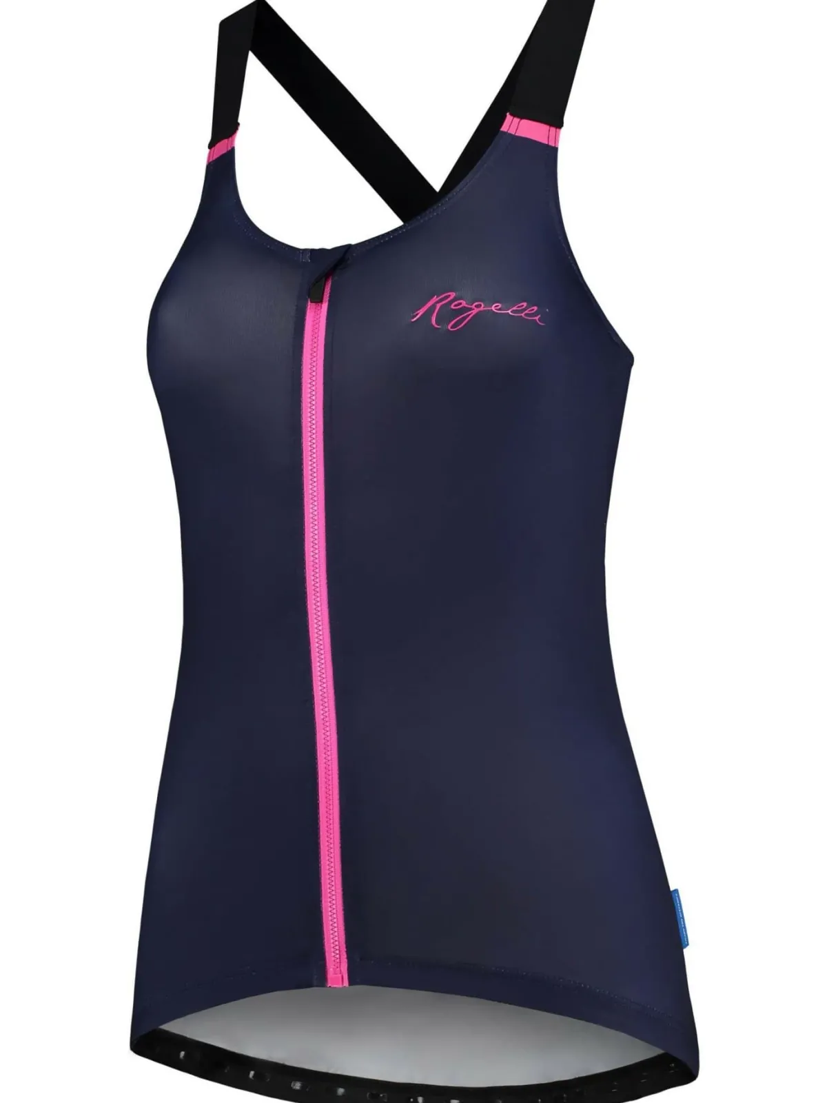 Rogelli Łyżworolki | Wszystkie Produkty<TWIST,damskakoszulkakolarskabezrękawów,niebiesko-różowa