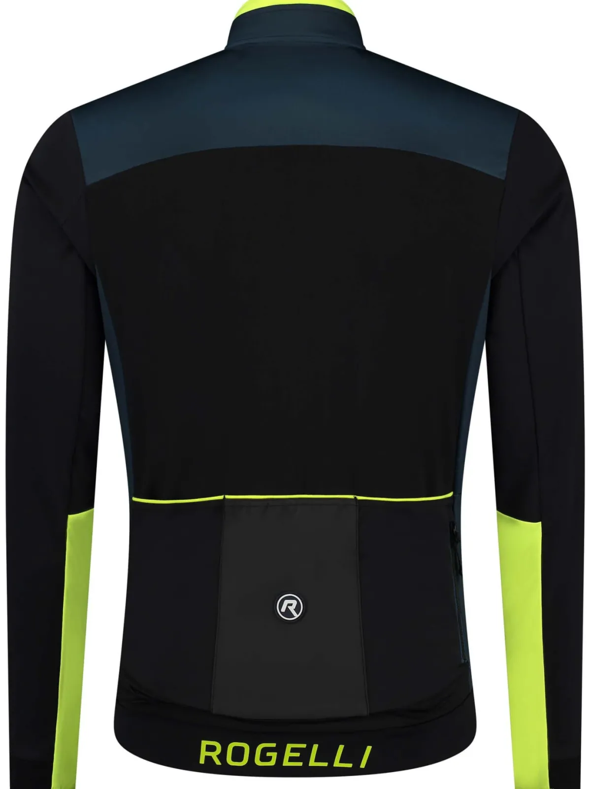 Rogelli Łyżworolki | Wszystkie Produkty<UltralekkakurtkarowerowaCADENCEbezocieplenia,ciemnoniebiesko-czarno-odblaskowożółta