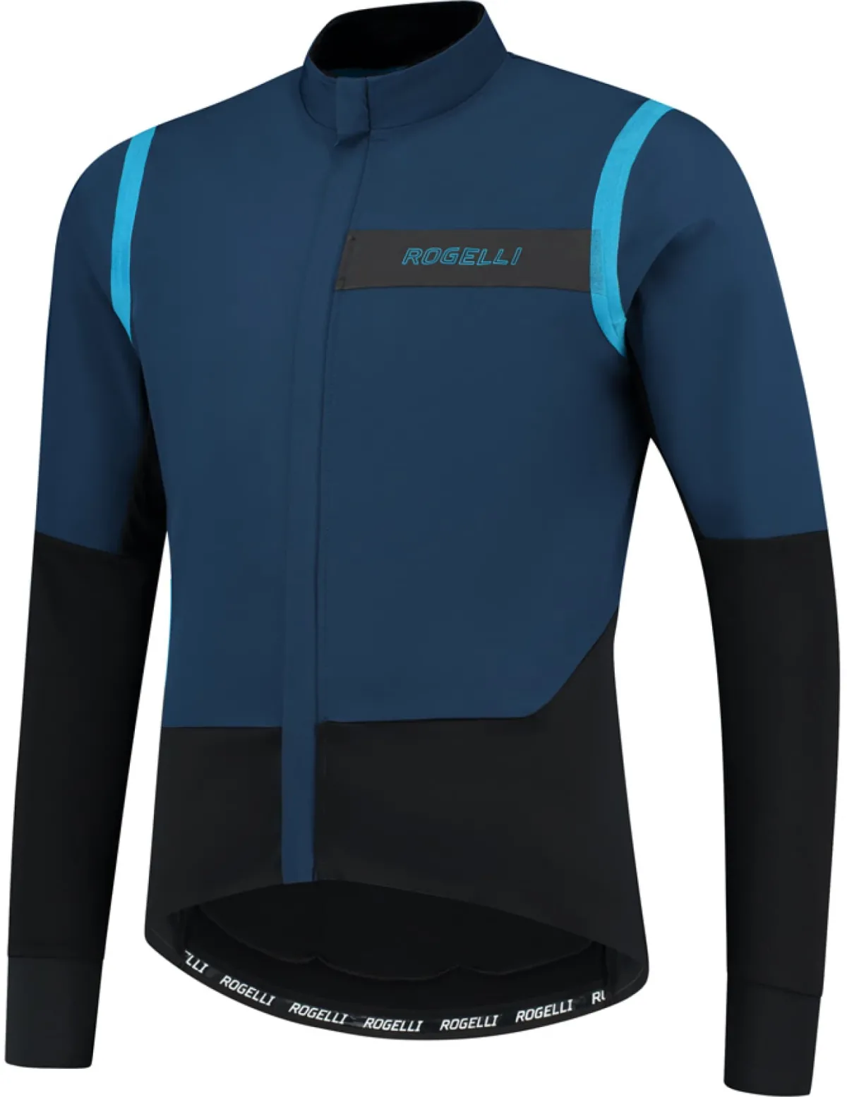 Rogelli Łyżworolki | Wszystkie Produkty<UltralekkakurtkarowerowaINFINITEbezocieplenia,niebiesko-czarna