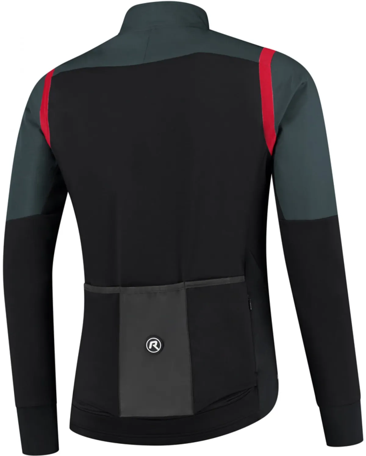 Rogelli Łyżworolki | Wszystkie Produkty<UltralekkakurtkarowerowaINFINITEbezocieplenia,szaro-czarno-czerwona